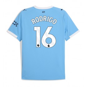 Pánské fotbalový oblečení Manchester City Rodri Hernandez #16 Domácí košile 2025-26 Krátkým Rukávem
